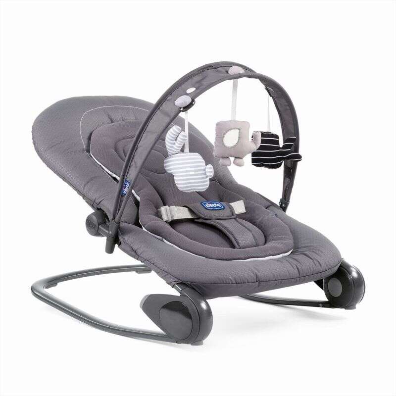 Chicco Moon Grey kétfunkciós Pihenőszék 0-18kg - Szürke