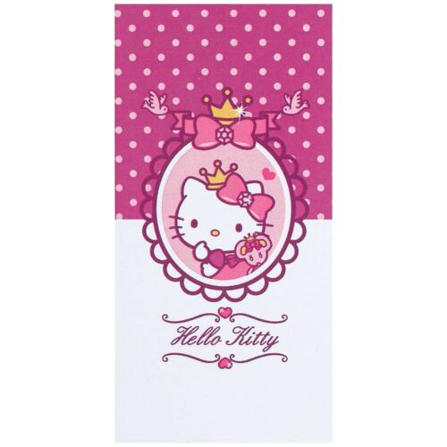 Hello Kitty rózsaszín pamut strandtörölköző, 70x140cm - Baba fürdetés és ápolás
