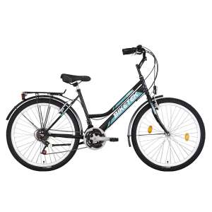 Koliken Biketek Oryx ATB női Kerékpár 26" #fekete 43870568 Női kerékpár - Világítás