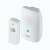 Home by Honeywell wireless doorbell with 100m range, white, with button and receiver