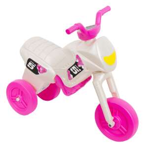 Koliken M plastikowy skuter M biały-cyklamen