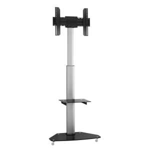 SBOX FS-500 Stolná TV konzola 177,8 cm (70") Čierna, nerezová oceľ 45154463 - Sbox