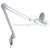 White magnifying lamp with clamp, 3 diopter, NKLL 05