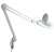 White magnifying lamp with clamp, 3 diopter, NKLL 05