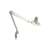 White magnifying lamp with clamp, 3 diopter, NKLL 05