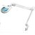 Lampa stołowa LED z lupą, 3 dioptrie