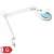 Somogy Electronic NKL 01 lampa stołowa z lupą 3 dioptrie