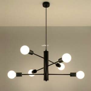 Pendelleuchte Sollux Duomo industrial schwarz (SL.0305) 43878659 - Sollux