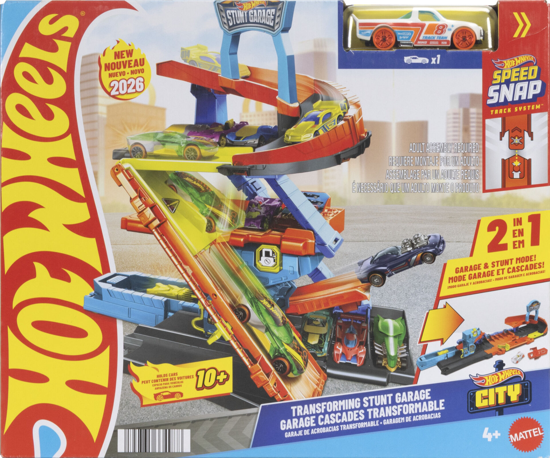 E-shop Hot Wheels: Súprava na hranie Kaskadérska garáž JHL94