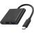 Qoltec USB-C hub adapter