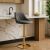 Cydro Gold grafit bársony bárszék 175890272