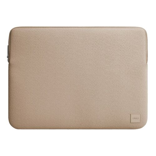 UNIQ Cyprus laptop tok, bézs laptop táska, vízálló laptop borító - Laptop táska és tok