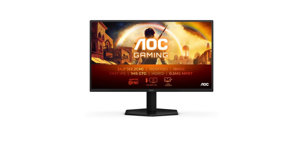 AOC LED 24.5 25G42E 180Hz monitor | Pepita.hu
