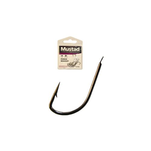 Mustad Match Feeder Power Maggot horg	fsz, ide	flis keszeges 	fls feederes horg	fszathoz, l	flthat	fa3 csomagol	fsban - Mustad