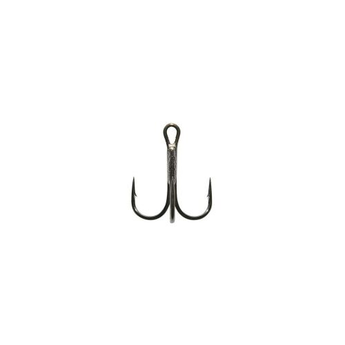 Mustad KVD Elite Szakáll Nélküli Hármashorog 8-as méret, fekete nikkel bevonat, ideális cserehorog és trófea halakhoz - Mustad