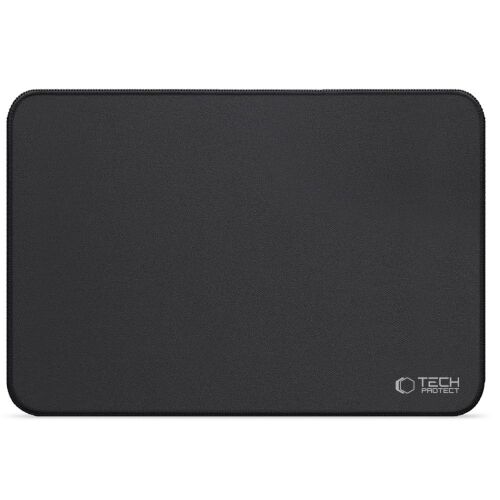 Tech-Protect A100 fekete egérpad, felülnézet. 