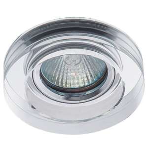 Spot încastrat , MORTA B , CT-DSO50, cadru rotund , argintiu , sticlă 43889440 - Kanlux Spoturi