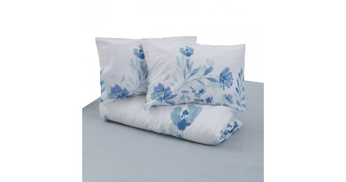 4-częściowy komplet pościeli Heiner Double BBC 132TC, Mgła | Pepita.com