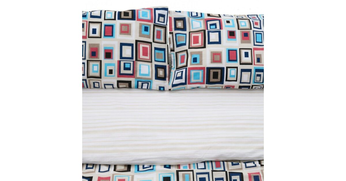 Podwójna pościel, 100% bawełna, 4-częściowa, luis | Pepita.com