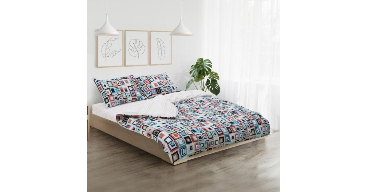 Podwójna pościel, 100% bawełna, 4-częściowa, luis | Pepita.com