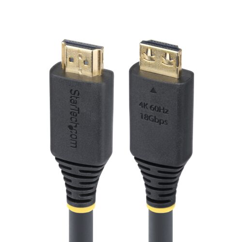 StarTech.com HDMI Kábel - 4K 60Hz Nagy Sebességű HDMI 2.0 - Fekete 