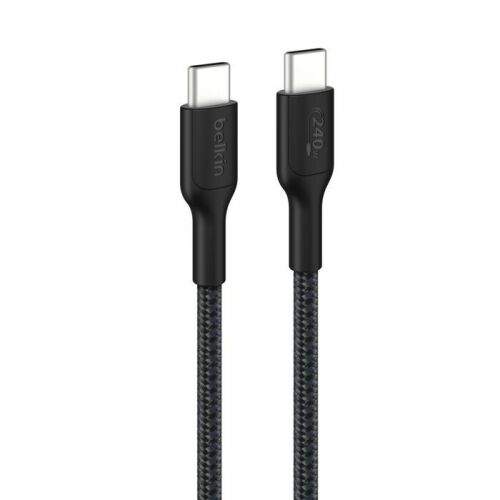 Belkin BoostCharge Pro USB-C - USB-C kábel, fekete, 1 méter - Belkin