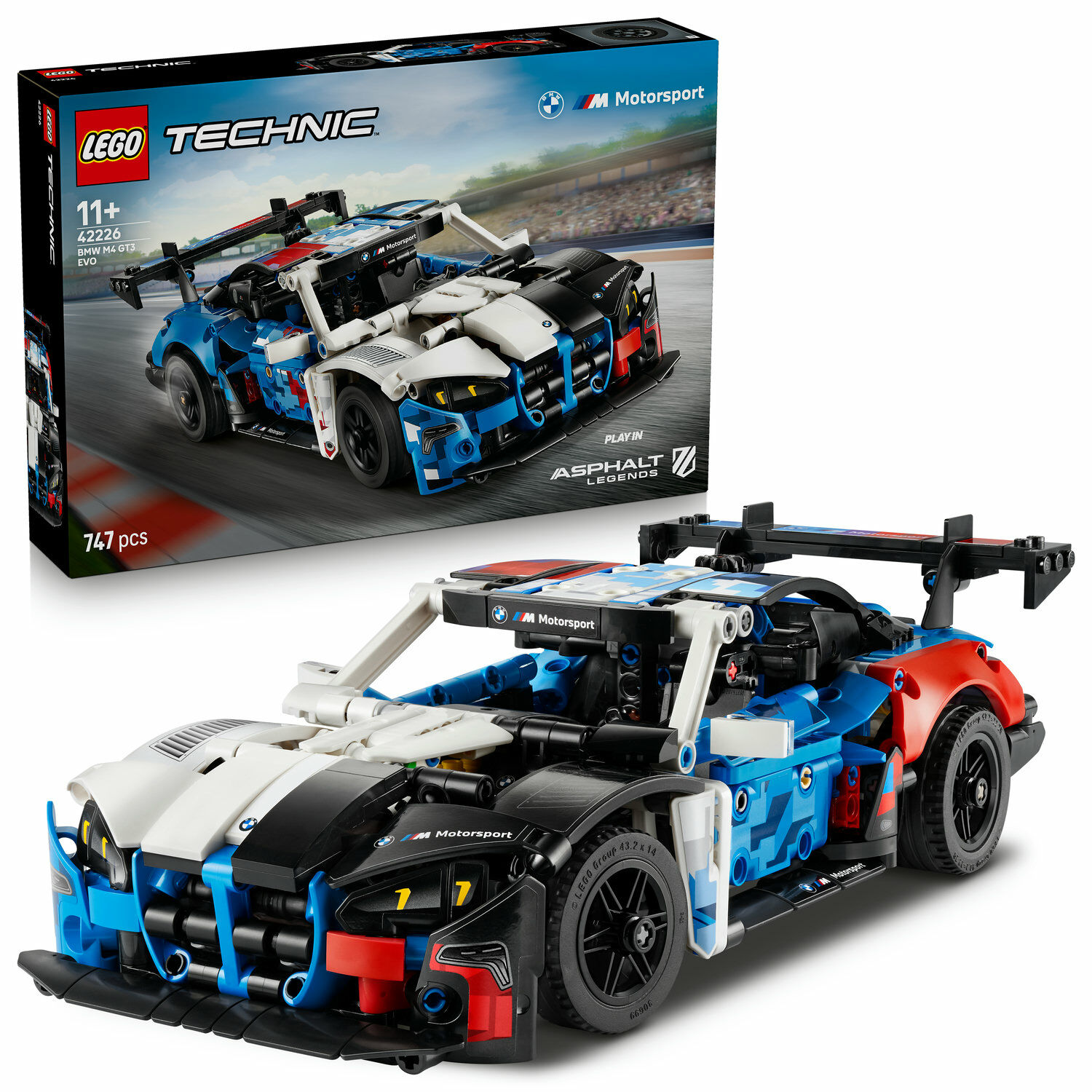 LEGO® Technic BMW M4 GT3 EVO versenyautó 42226 LEGO® Technic BMW M4 GT3 EVO versenyautó 42226