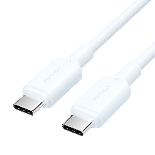 Vention fehér USB-C - USB-C kábel adatátvitelhez és töltéshez - Vention
