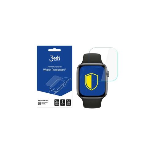 3MK ARC Fullscreen kijelzővédő fólia Apple Watch 5 44mm-hez. Prémium óravédő fólia. - Okosóra kijelzővédő fólia