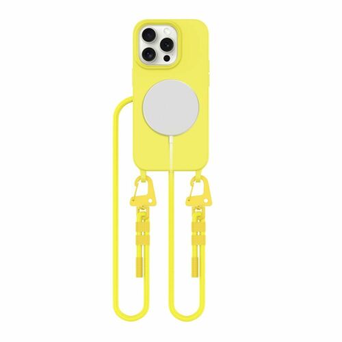 Tech-Protect Magnecklace MagSafe tok iPhone 14 Próhoz - sárga 154292393 - Telefon