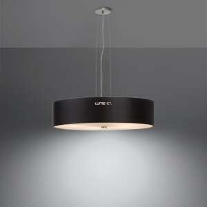 Lustră suspendată neagră Lumet Żyrandol SKALA 50 - Sollux