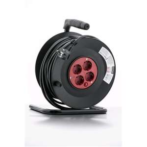 Entac 50m hosszabbító kábeldob 4 aljzattal - Entac