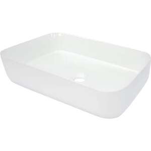 Deante CDY_6U5S ceramic washbasin, white, 360mm x 500mm x 120mm - Washbasin