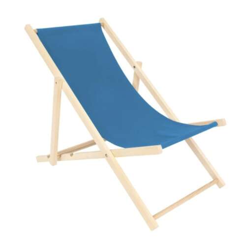 Spec-Wood Drevené ležadlo #modré