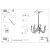 Lampa wisząca Sollux Minerwa 5x40W  (SL.0218) 43929546