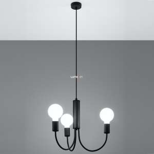 Kronleuchter PICCOLO 3 schwarz 43929557 - Sollux