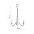 Candelabru MINERWA 3 alb 83045672