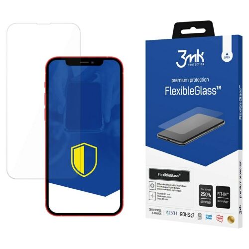 3MK FlexibleGlass hibrid üveg Apple iPhone 13 készülékhez 154376635 - Kijelzővédő fólia