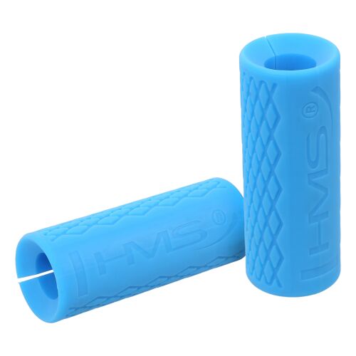 HMS FG02 kék súlyzórúd markolat párna szett - Fitness eszköz
