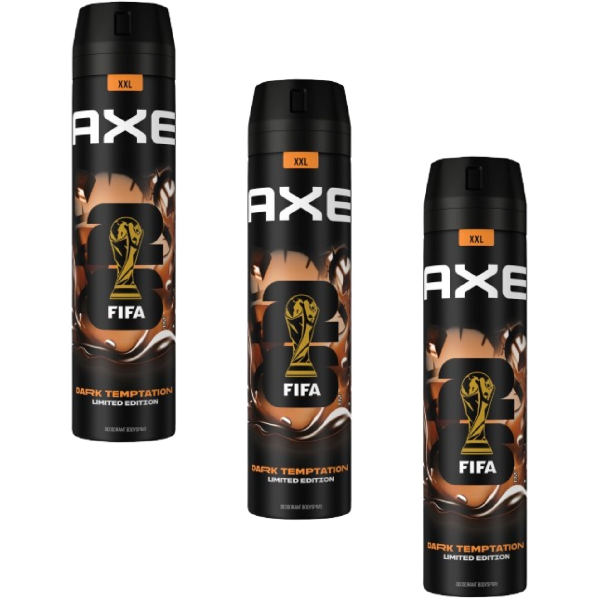 E-shop Axe Antiperspirant Pánsky Deodorant Dark Temptation 3x250ml