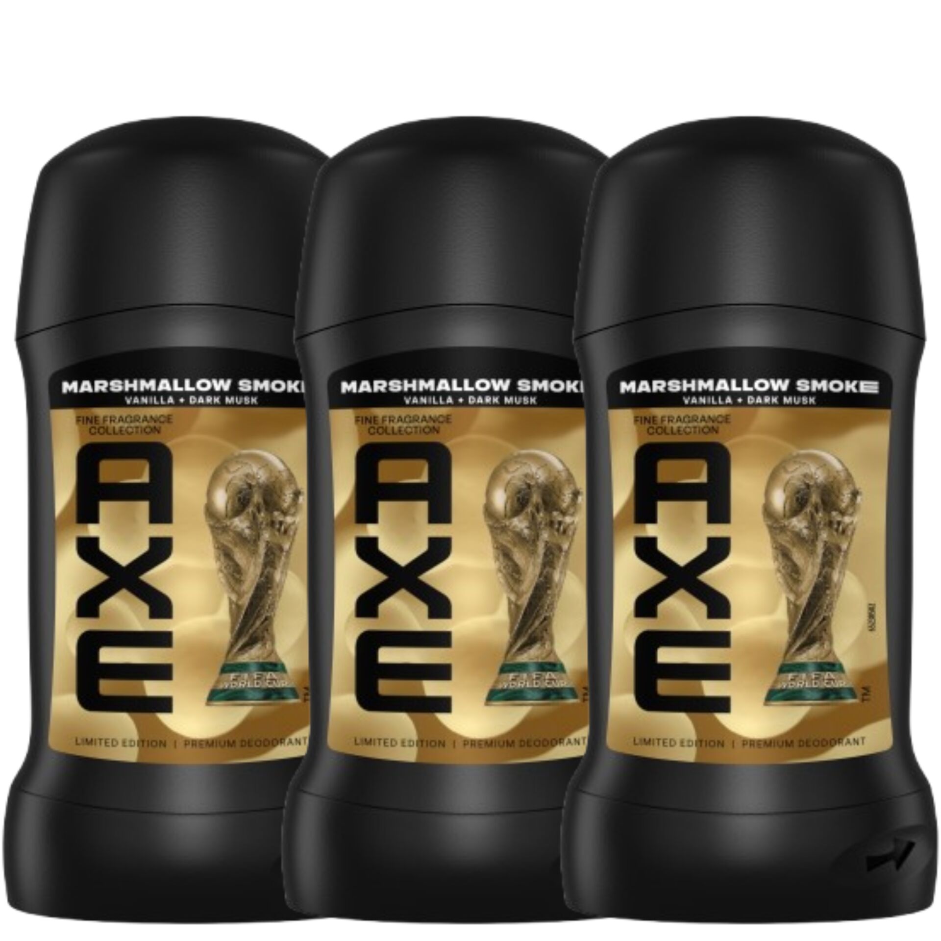 E-shop Axe Fine Fragrance Collection Marshmallow Smoke Tuhý deodorant 3x50ml