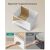 SONGMICS fiókos szekrény 6 fiókkal acél MDF fehér 154619045