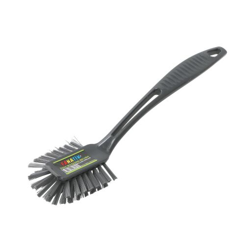 Fanatik mosogatókefe, szürke tisztítókefe ergonomikus nyéllel - Takarító kefe