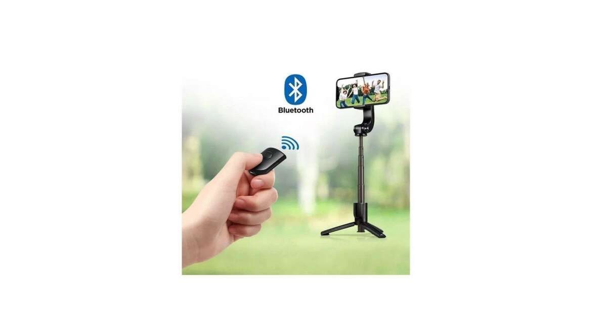 Spigen Gimbal S610W szelfie bot, gimbal, tripod AMP01862, Fekete