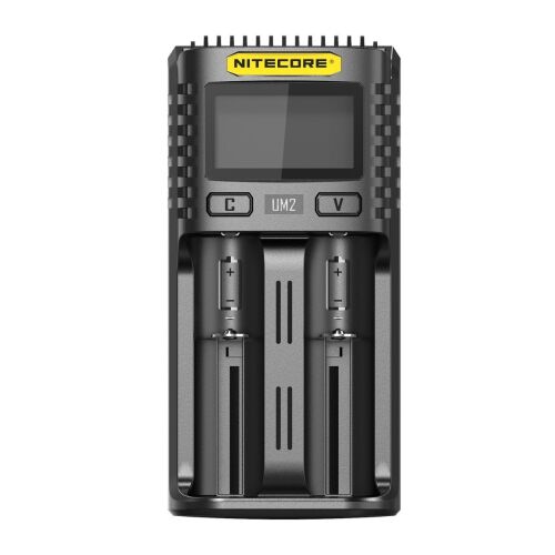 Nitecore UM2 Micro-USB töltő 2xAA, AAA, 18650, 21700, CR123 154741167 - Elemtöltő