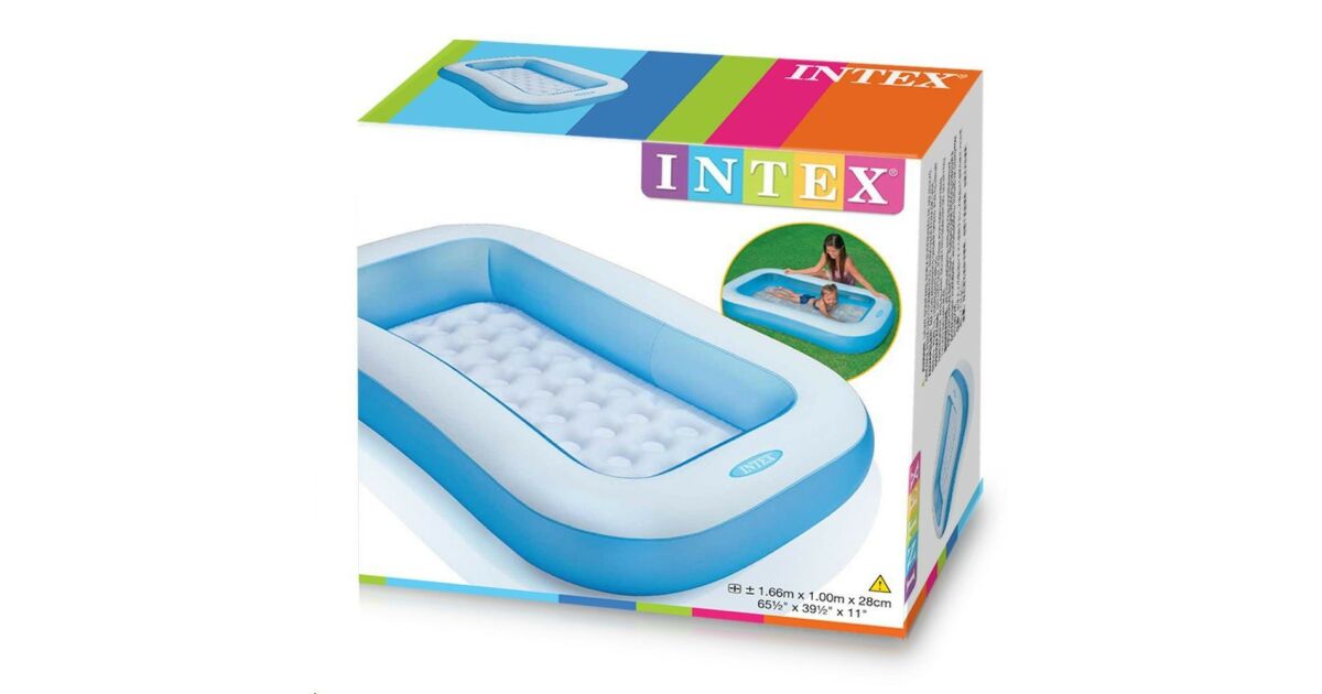 INTEX Family Swim Center medence 166 x 100 x 28cm (57403) | Pepita.hu
