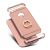 Husa Apple iPhone 7 Plus, MyStyle Elegance Luxury 3 az 1-ben gyűrűs rózsa-arany 170589266