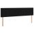 vidaXL Tárolós Ágy fejtámlával Fekete 160 x 200 cm Bársony 164730535