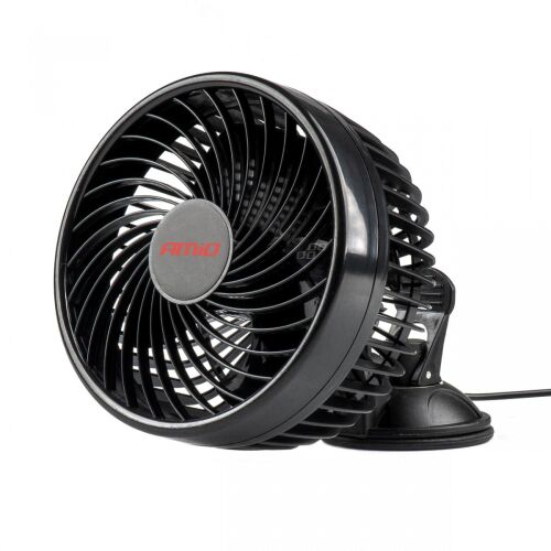 Autós ventilátor tapadókoronggal 12V AMIO-03003