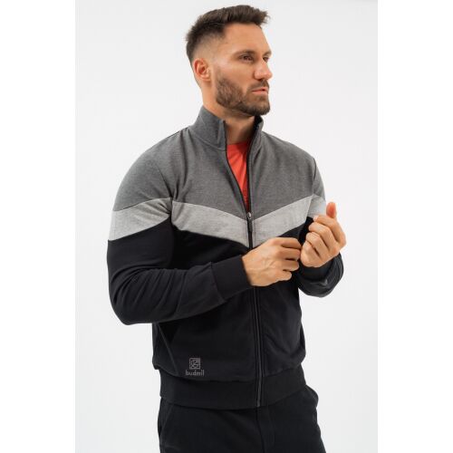 budmil férfi szabadidőfelső, ABEJUNIDO26, Fekete 3XL 154973084 - Férfi pulóver